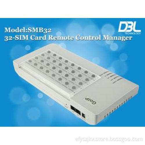 Free DDNS Service 32 Ports Remote SIM Bank For Call Termina